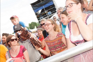 Zauberer Nürnberg - Lachende Zuschauerin